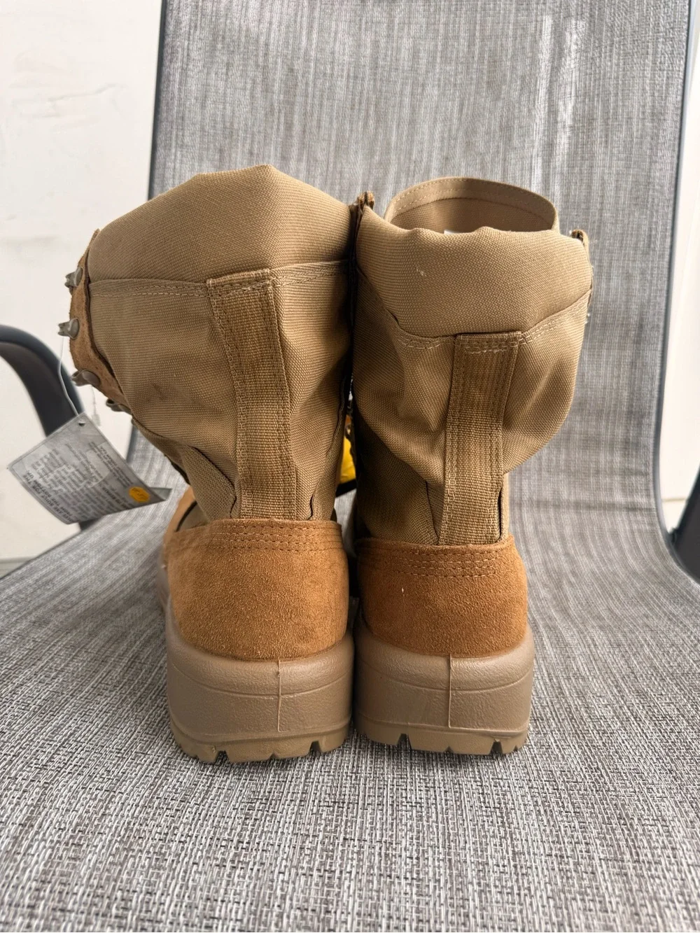 Belleville Tan Suede Army Combat Boots